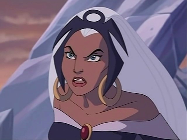 storm x men animated series