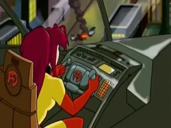 Here she comes to save the day