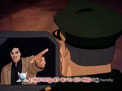 Trying diplomacy to protect his property