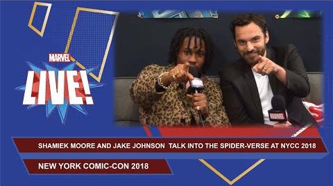 NYCC Spider-Man Into the Spider-Verse Interview