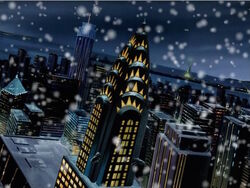 It's Christmas time in the city