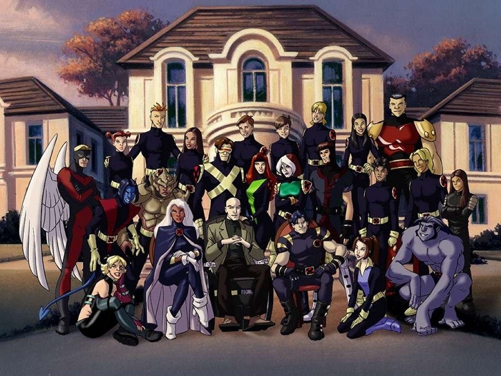 x men evolution characters