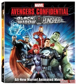 Avengers Confidential Black Widow Punisher DVD