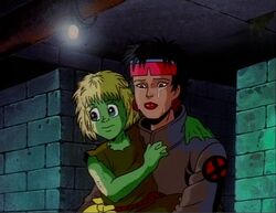 She learns the true meaning of Christmas