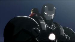 Iron Man and War Machine have each other's back
