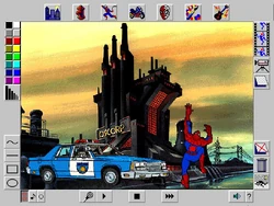 The visual interface