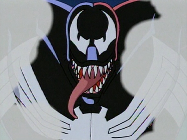 spiderman venom cartoon