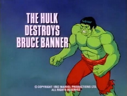 Hulk Destroys Bruce Banner