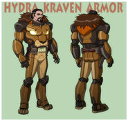 Usm kraven the hunter in hydra armor by jerome k moore dcgpdri