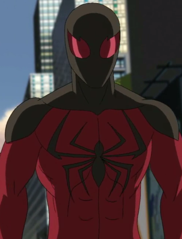 ultimate spider man scarlet spider