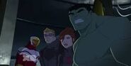 Falcon, Hawkeye, Black Widow and Hulk