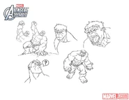 Hulk Model Sheet