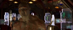 Drax aboard the Quadrant