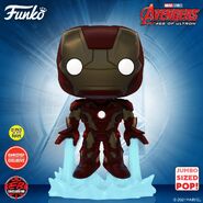 Iron Man flying AoU Funko Pop 10' glow