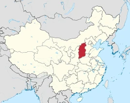 Map of Shanxi