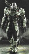 War Machine Avengers Endgame concept art 2