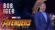 Disney Chairman and CEO Bob Iger Live at the Avengers Infinity War Premiere