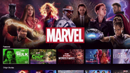 Disney+ Marvel Page