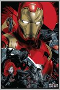 Civil War Mondo Poster Team Iron Man