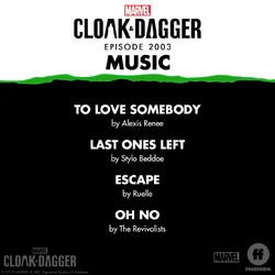 Cloak Dagger Season 2 Original Television Series Soundtrack