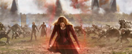 Scarlet Witch joins the battle