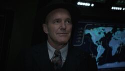 Coulson informs them of their location