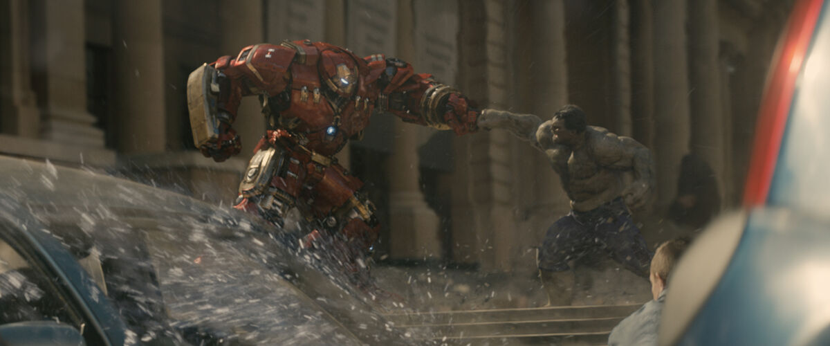 iron man hulkbuster vs hulk