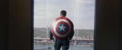 CaptainAmericasShieldInTriskelion