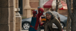 Spider-Man helps Old Lady (Homecoming)