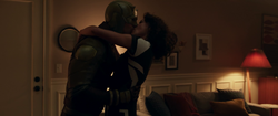 Jen Walters kissing Daredevil