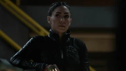 Rodriguez shares a look with 