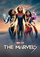 The Marvels Disney+ Cover Poster