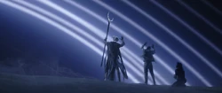  and  turn the night sky