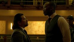 Cottonmouth threatened by 