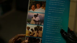 Gwen with her family in 