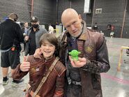 Luke Klein and Michael Rooker (BTS)