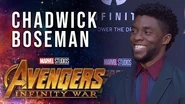 Chadwick Boseman Live at the Avengers Infinity War Premiere