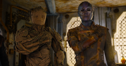 Groot and Nebula