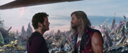 Peter Quill and Thor Odinson