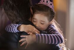 Lang is finally reunited with her 