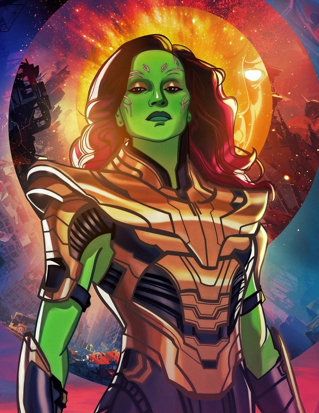  Marvel Legends Series Warrior Gamora, What If