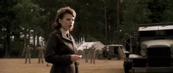 Carter orders the cadets as they exercise