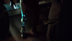 Deathlok's leg