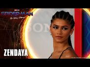 Zendaya Doesn't Have a Fear of Heights - Spider-Man- No Way Home Red Carpet