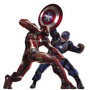 Cap VS Iron Man