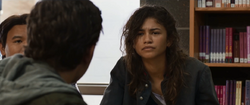 Michelle pregunta a Peter a donde va