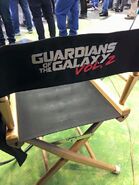 GOTG Vol 2 BTS chair