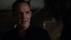 Coulson hears Daisy's theory