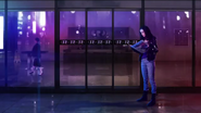 Jessica Jones at the Rand Enterprises Building