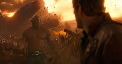 Drax is a victim of the 